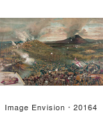 #20164 Stock Photography: The Battle Of Mission Ridge In 1863