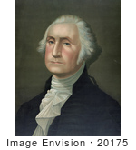 #20175 Stock Photo Of President George Washington
