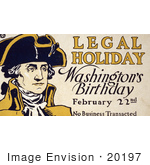 #20197 Stock Photography: George Washington’S Birthday
