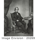 #20269 Historical Stock Photography: 17th President Of The Usa Andrew Johnson