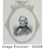 #20308 Historical Stock Photo Of The Thirteenth American President Millard Fillmore
