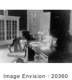 #20360 History Stock Photo Of President Warren G Harding’S Desk