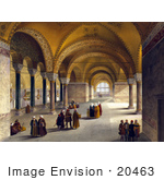 #20463 Stock Photography Of The Interior Of The Gynaeceum Of The Church Of Hagia Sophia