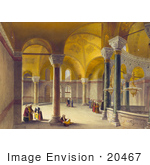#20467 Stock Photography Of The Gynaeceum Of The Hagia Sophia