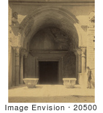 #20500 Historical Stock Photography Of The Entrance Door To The Ayasofya Mosque Church Of Hagia Sophia
