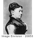 #20853 Stock Photography Of First Lady Julia Grant Wife Of American President Ulysses S Grant