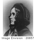 #20857 Stock Photography Of First Lady Jane Pierce Wife Of American President Franklin Pierce