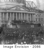 #2086 Inauguration Of Mr Lincoln 4 March 1861