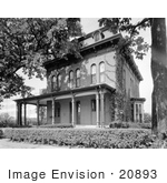 #20893 Stock Photograph Of The Victorian Style Swain-Vincent House Fort Dodge Iowa