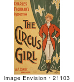 #21103 Stock Photography Of Charles Frohman’S Production The Circus Girl