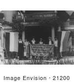 #21200 Stock Photography Of Alice Paul With Sue White Mrs Benigna Green Kalb Mrs James Rector Mary Dubrow And Elizabeth Kalb