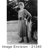 #21340 Stock Photography Of Gladys Louise Smith Known As Mary Pickford With One Hand On Hip