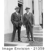#21359 Stock Photography Of Will Rogers And Nicholas Longworth