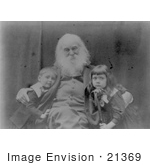 #21369 Historical Stock Photography Of Walt Whitman With Jeannette And Nigel Cholmelly-Jones