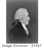 #21437 Stock Photography Of Alexander Hamilton In Profile