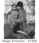#21456 Stock Photography Of Alice Roosevelt Longworth With Her Daughter Paulina Longworth Sturm 1927