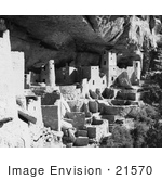 #21570 Architecture Stock Photography Of Cliff Palace In Mesa Verde National Park Colorado