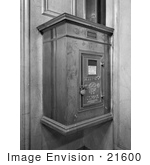 #21600 Stock Photography Of An Old Fashioned Mailbox In The Munsey Building