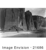#21686 Stock Photography Of The Cliffs Of Canyon De Chelly Arizona 1905