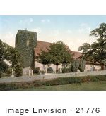 #21776 Historical Stock Photography Of Crosses Marking The Graves At St Martin’S Church In Canterbury Kent England