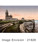 #21828 Historical Stock Photography Of The Lighthouse Of Hunstanton In Norfolk England