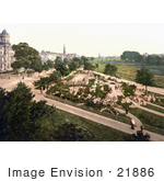 #21886 Historical Stock Photography Of The Harrogate Stray In North Yorkshire England