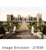 #21939 Stock Photography Of Statues In The East Terrace Gardens Of Windsor Castle Berkshire England