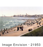 #21953 Stock Photography Of People On The Beach And Promenade In Margate St Margaret’S Bay North Foreland Thanet East Kent England Uk