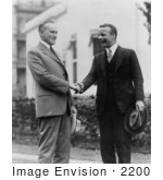 #2200 Theodore Roosevelt Jr And Calvin Coolidge