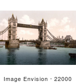 #22000 Stock Photography Of The Tower Bridge Over The River Thames In London England