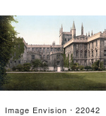 #22042 Stock Photography Of The New College Of St Mary In Oxford Oxfordshire England Uk