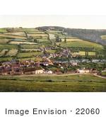 #22060 Stock Photography Of The Agricultural Village Of Taddiport And The Rolle Canal In Torrington Devon England United Kingdom