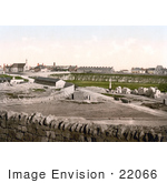 #22066 Stock Photography Of The Prison Yard Isle Of Portland Dorset England United Kingdom