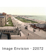 #22072 Stock Photography Of The Promenade In Front Of Coastal Buildings In Southport England Uk