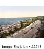 #22246 Historical Stock Photography Of The Esplanade And Waterfront Of Ryde Isle Of Wight England Uk