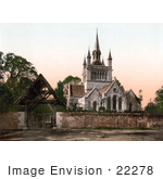 #22278 Historical Stock Photography Of St Mildred’S Church In Whippingham Isle Of Wight England