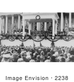 #2238 William H Taft Administering The Oath Of Office To Calvin Coolidge