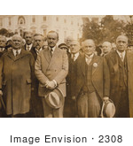 #2308 Calvin Coolidge With The Scottish Rite Of Freemasonry