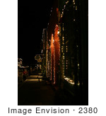 #2380 Victorian Christmas Scene In Jacksonville Or