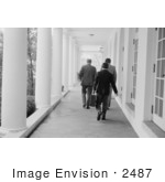 #2487 Gerald Ford Walking To His Office