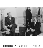 #2510 Gerald Ford And Henry Kissinger In The Roosevelt Room
