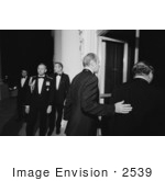 #2539 Gerald Ford Escorting Bruno Kreisky