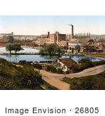 #26805 Stock Photography Of The Factory Of Burroughs Wellcome Chemical Works In Dartford Kent London England United Kingdom