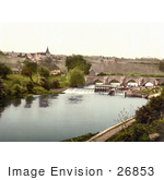 #26853 Stock Photography Of East Farleigh Lock On The River Medway Maidstone Kent England Uk