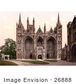 #26888 Stock Photography Of The Peterborough Cathedral In Peterborough England