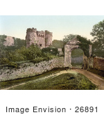 #26891 Stock Photography Of The Carisbrooke Castle In Carisbrooke Newport Isle Of Wight England