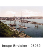 #26935 Stock Photography Of Ships In The Harbor At Weymouth Dorset England Uk