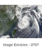 #2707 Typhoon Nari Approaches China