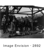 #2892 Picture of Coal Miners With Resuscitation Gear, La Salle, Illinois by JVPD