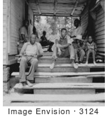 #3124 African American Sharecropper Family